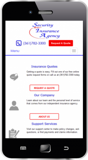 Responsive for Mobile Phones